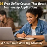 2026 Free Online Courses That Boost Learnership Applications