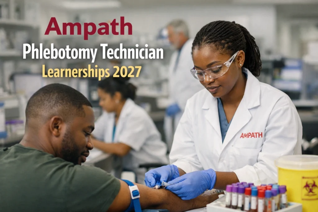 Ampath Phlebotomy Technician Learnerships 2027 2 Ampath Phlebotomy Technician Learnerships 2027