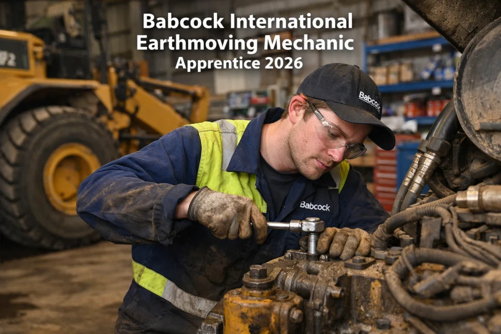 Babcock International Earthmoving Mechanic Apprentice 2026