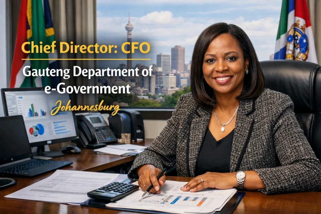 Chief Director: CFO – Gauteng Department of e-Government (Johannesburg)