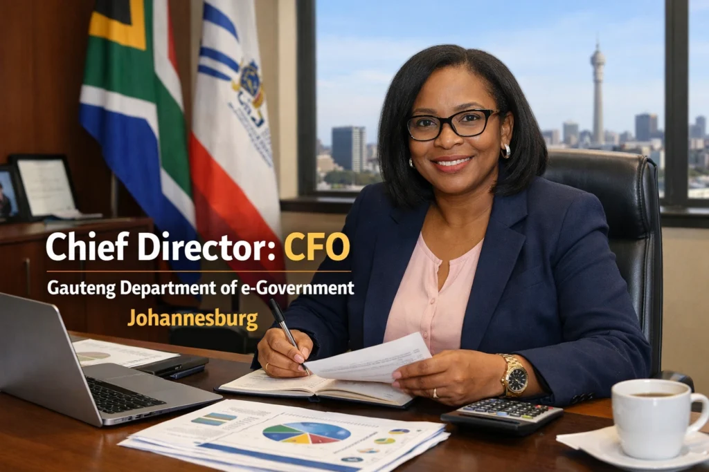 Chief Director: CFO – Gauteng Department of e-Government (Johannesburg)