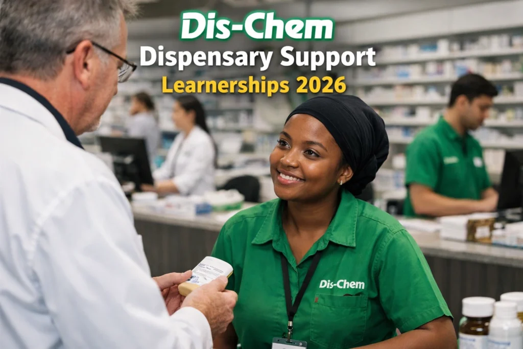 Dis-Chem Dispensary Support Learnerships 2026