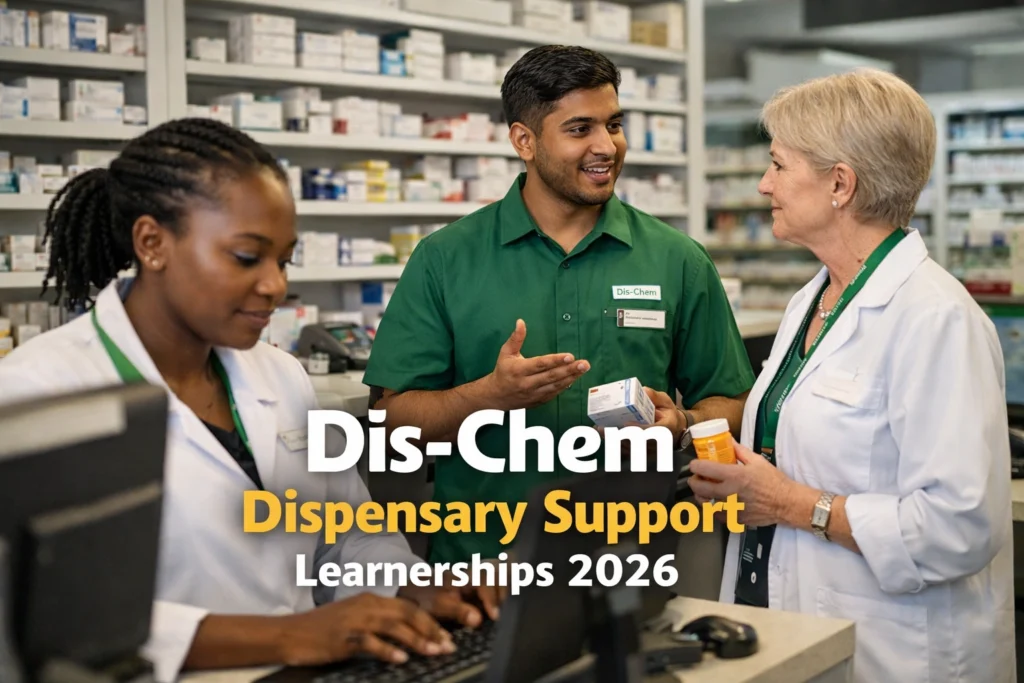 Dis-Chem Dispensary Support Learnerships 2026