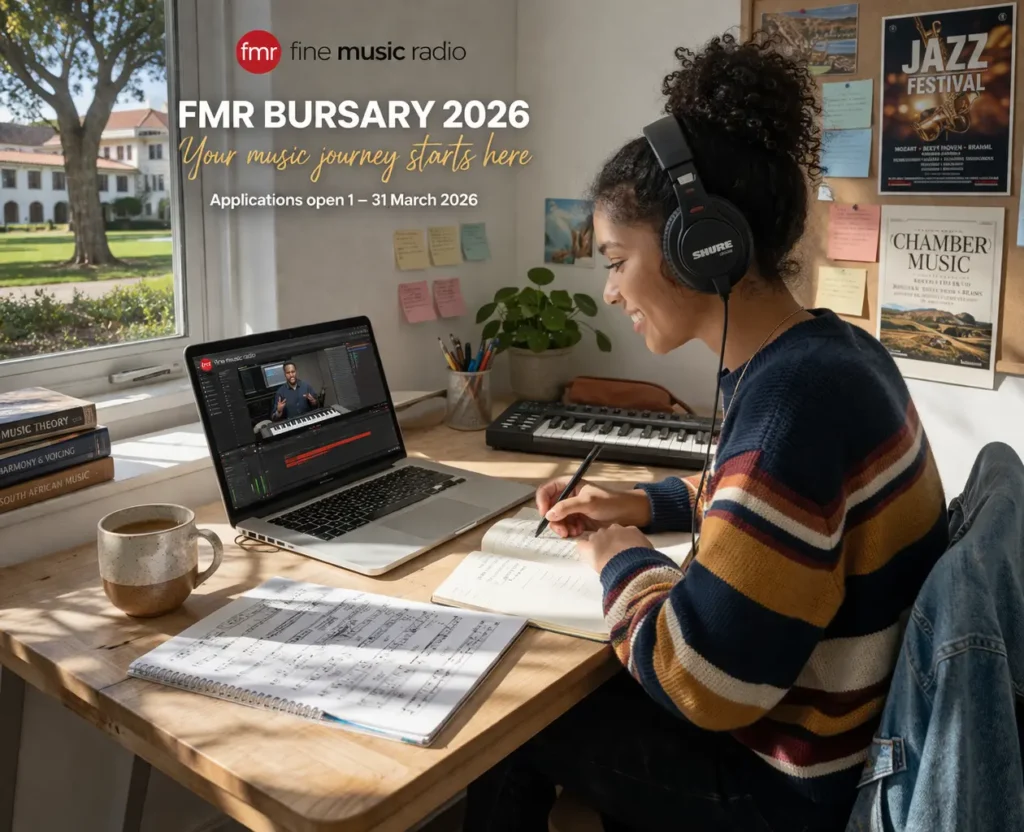 Fine Music Radio (FMR) Bursary 2026