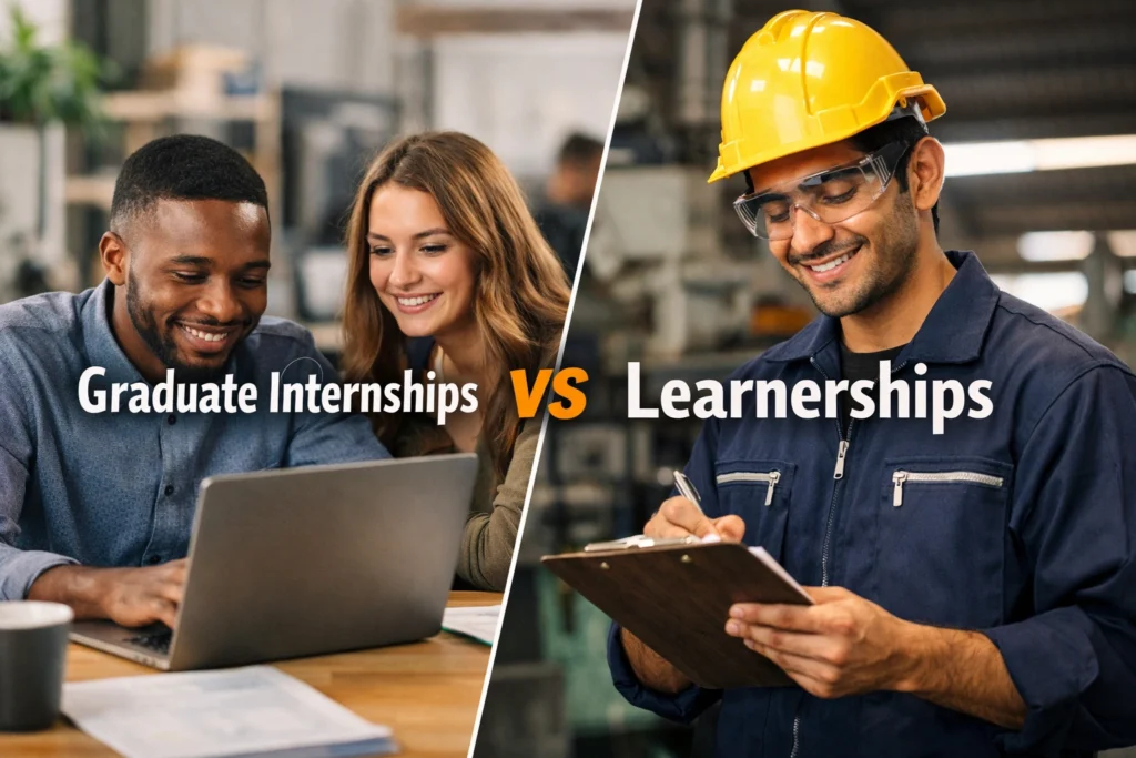 Graduate Internships vs Learnerships