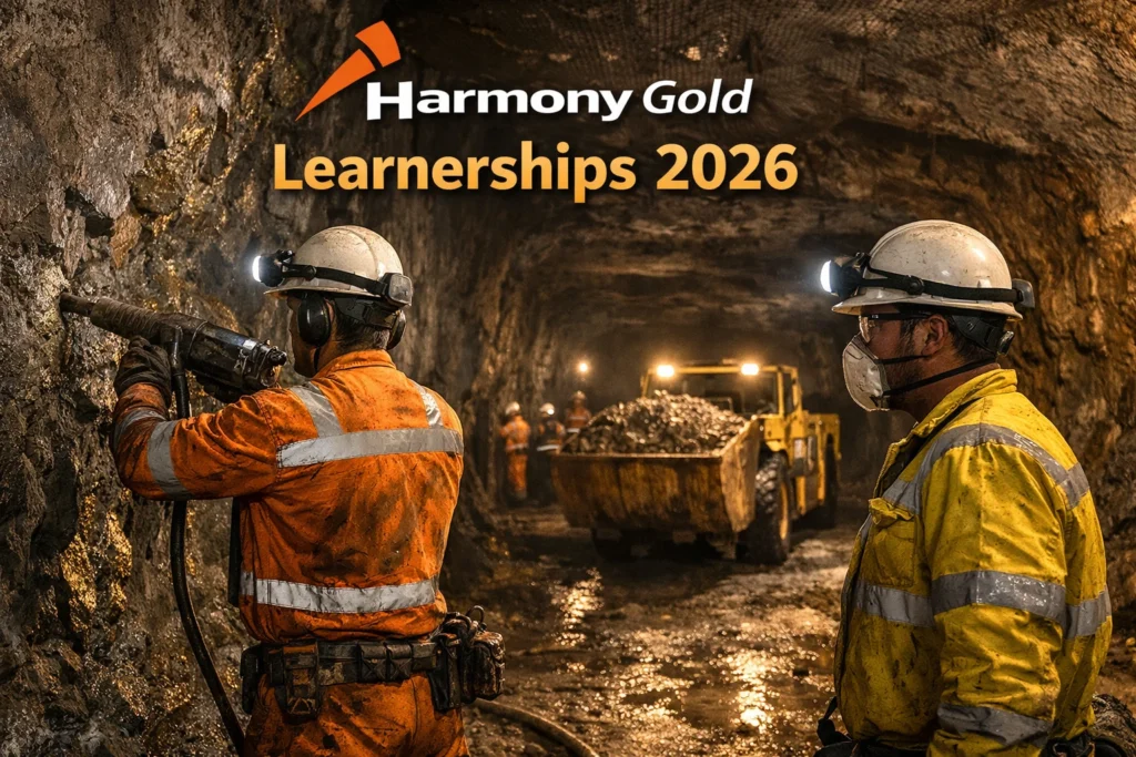 Harmony Gold Learnerships 2026 – Trades in Mining: Forge Your Future:
