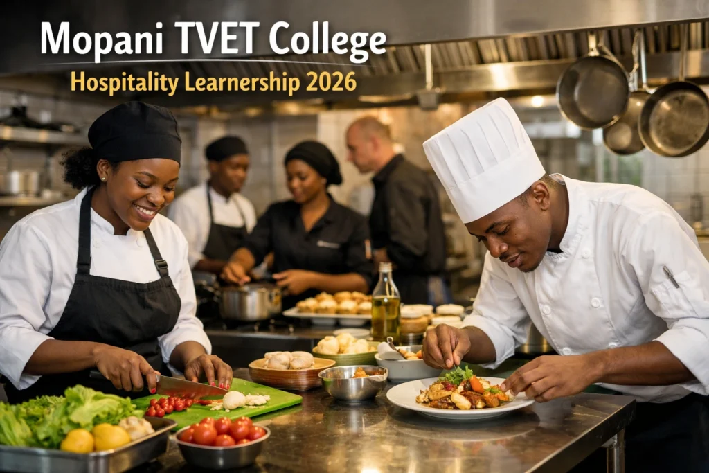 Mopani TVET College Hospitality Learnership 2026