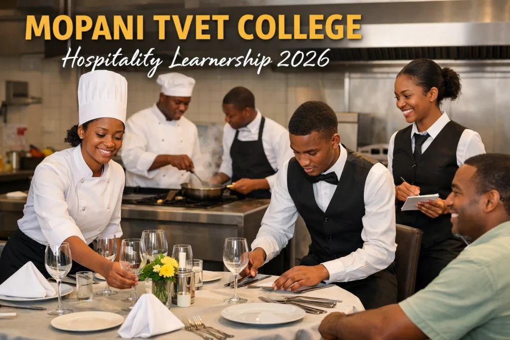 Mopani TVET College Hospitality Learnership 2026