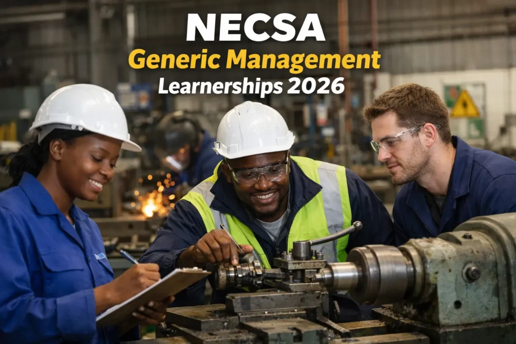 NECSA Generic Management Learnerships 2026