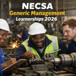 NECSA Generic Management Learnerships 2026