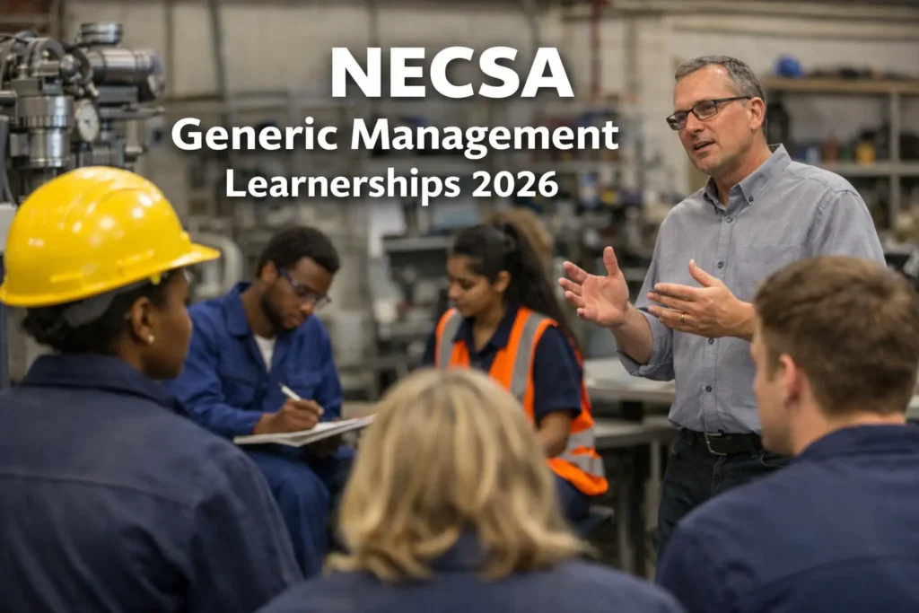NECSA Generic Management Learnerships 2026 2 NECSA Generic Management Learnerships 2026
