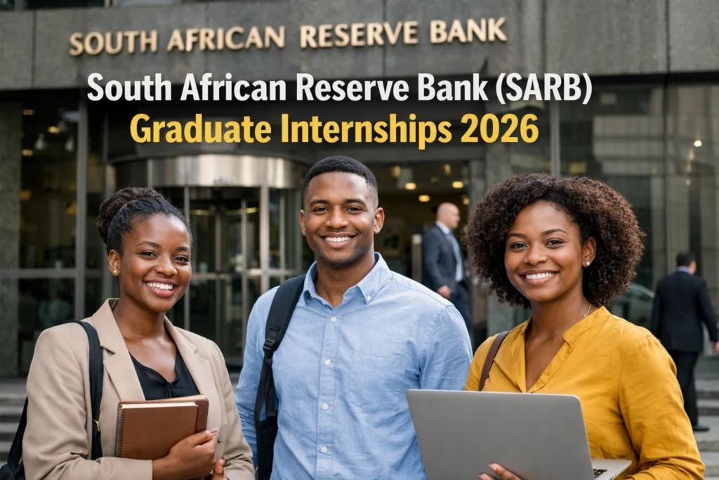 South African Reserve Bank (SARB) Graduate Internships 2026