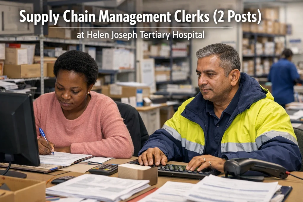 Supply Chain Management Clerks 2 Supply Chain Management Clerks