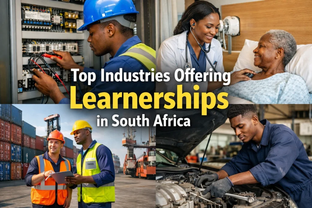 Top Industries Offering Learnerships in South Africa 2 Top Industries Offering Learnerships in South Africa