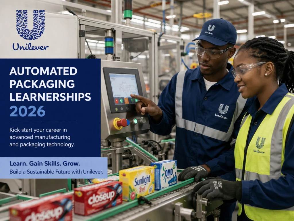 Unilever Automated Packaging Learnerships 2026