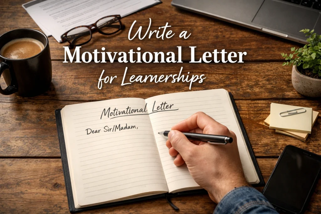 Write a Motivational Letter for Learnerships