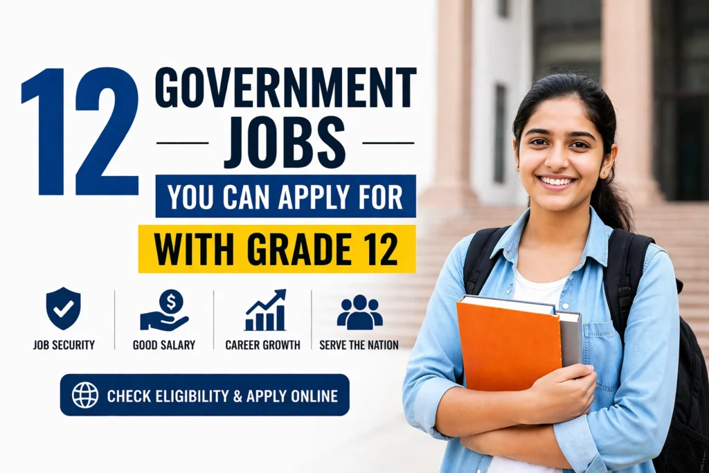 12 Government Jobs You Can Apply for With Grade 12