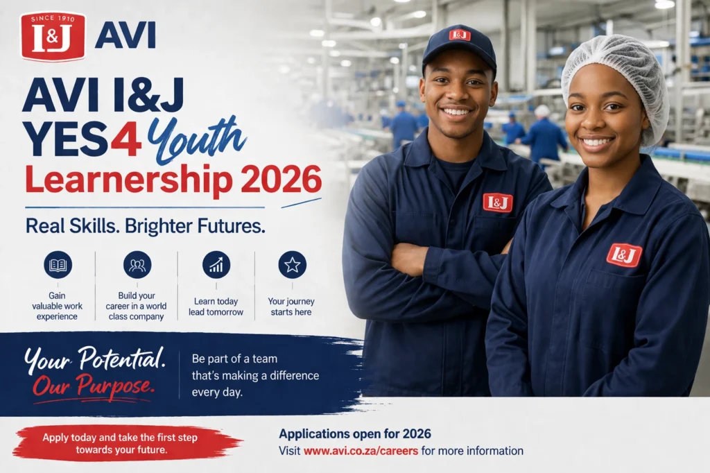 AVI I&J YES4Youth Learnership 2026
