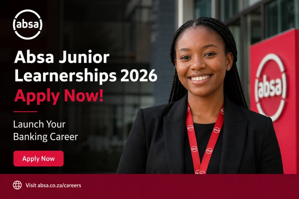 Absa Junior Learnerships 2026 
