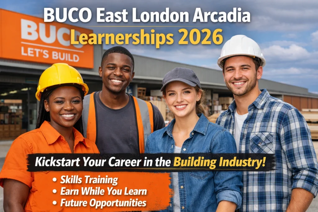 BUCO East London Arcadia Learnerships 2026