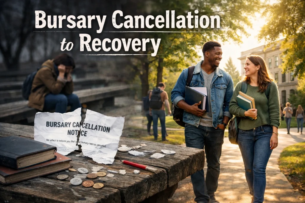 Bursary Cancellation to Recovery