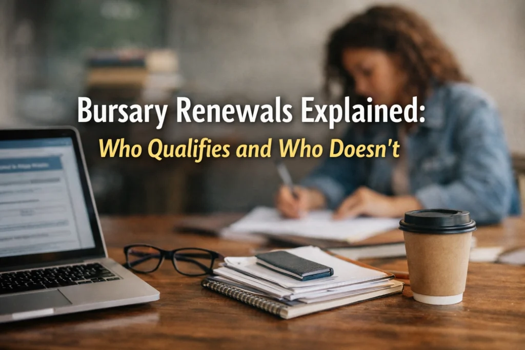 Bursary Renewals Explained Who Qualifies and Who Doesn’t 2 Bursary Renewals Explained Who Qualifies and Who Doesn’t