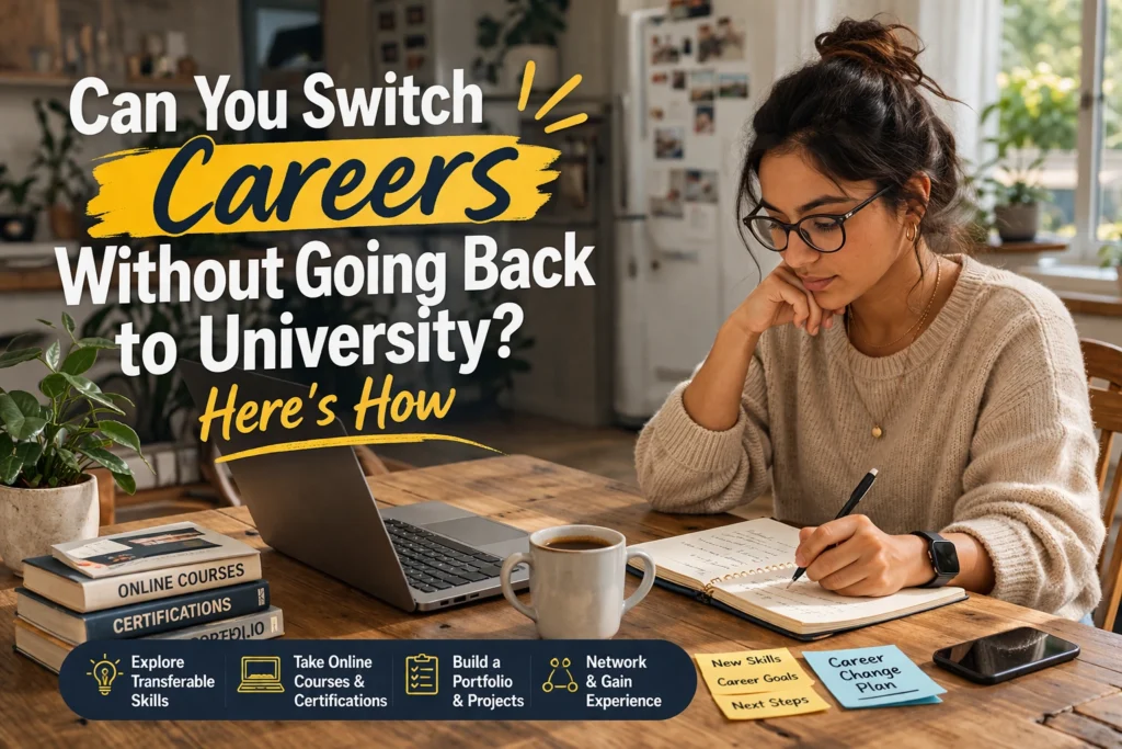 Can You Switch Careers Without Going Back to University