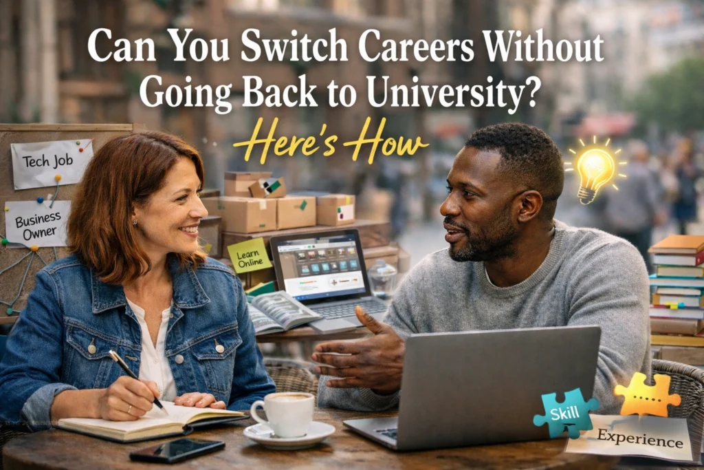 Can You Switch Careers Without Going Back to University?