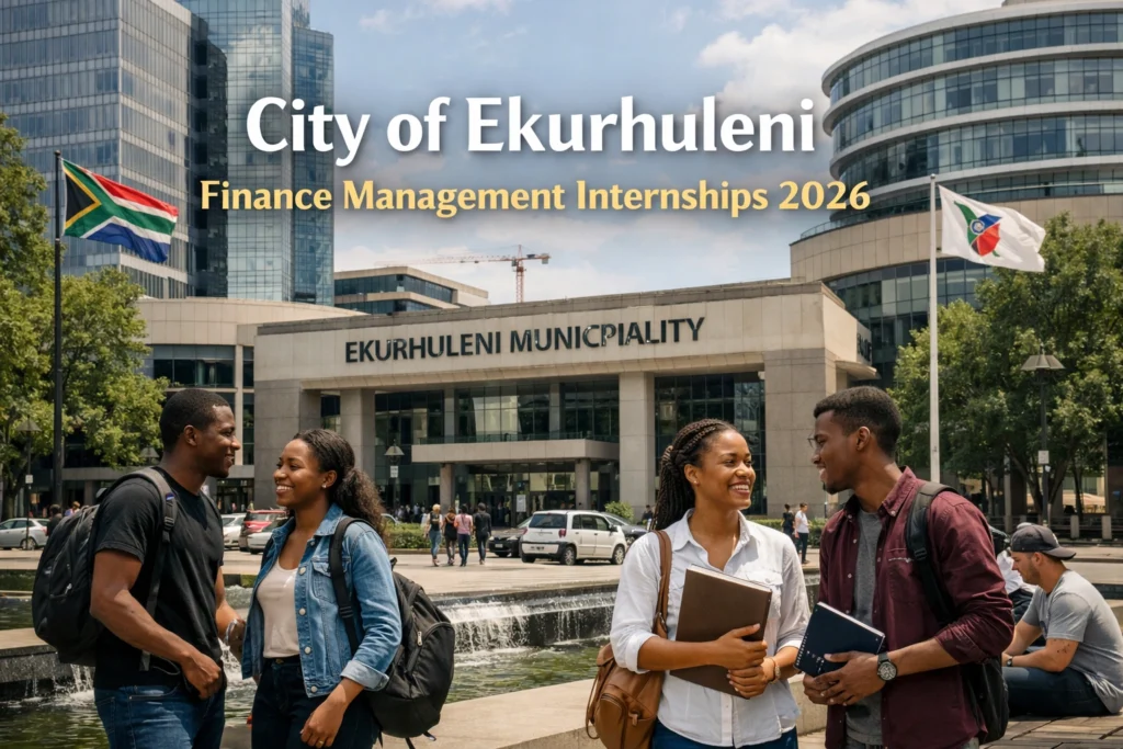 "City of Ekurhuleni Finance Management Internships 2026