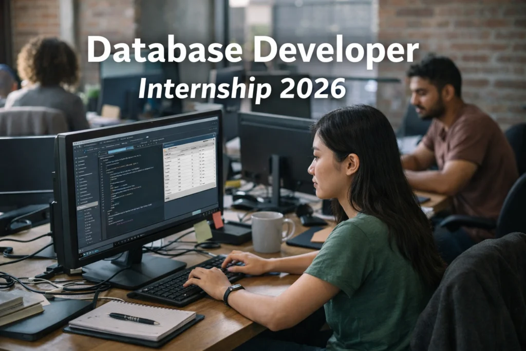 Database Developer Internship 2026 Database Developer Internship 2026