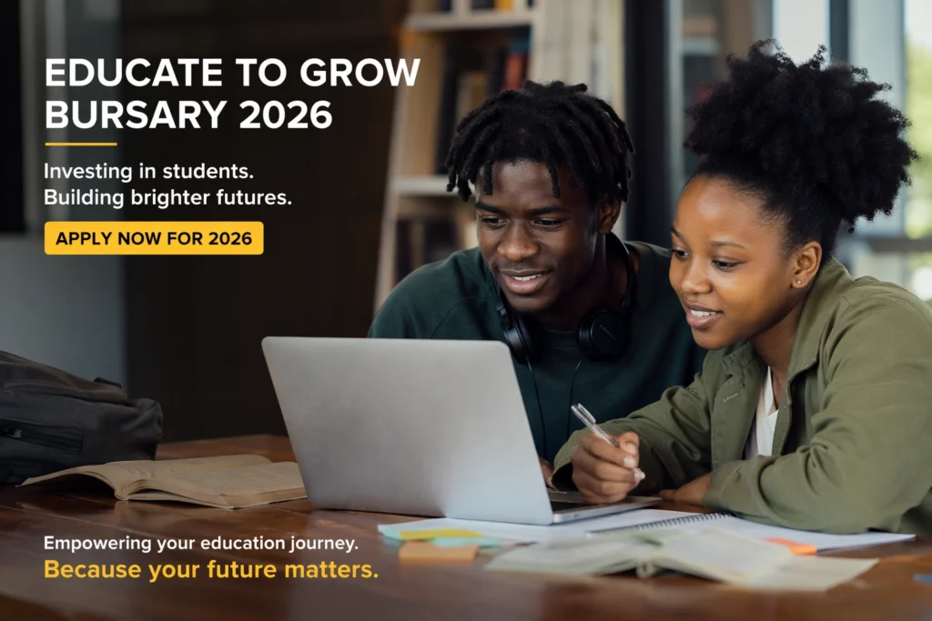 Educate To Grow Bursary 2026