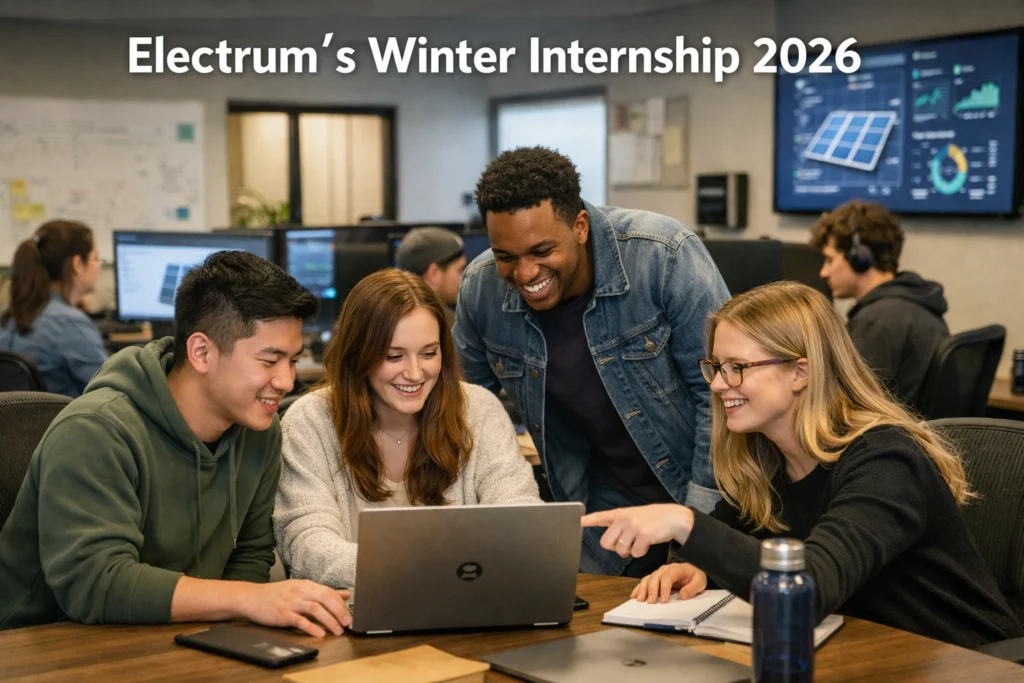 Electrum’s Winter Internship 2026