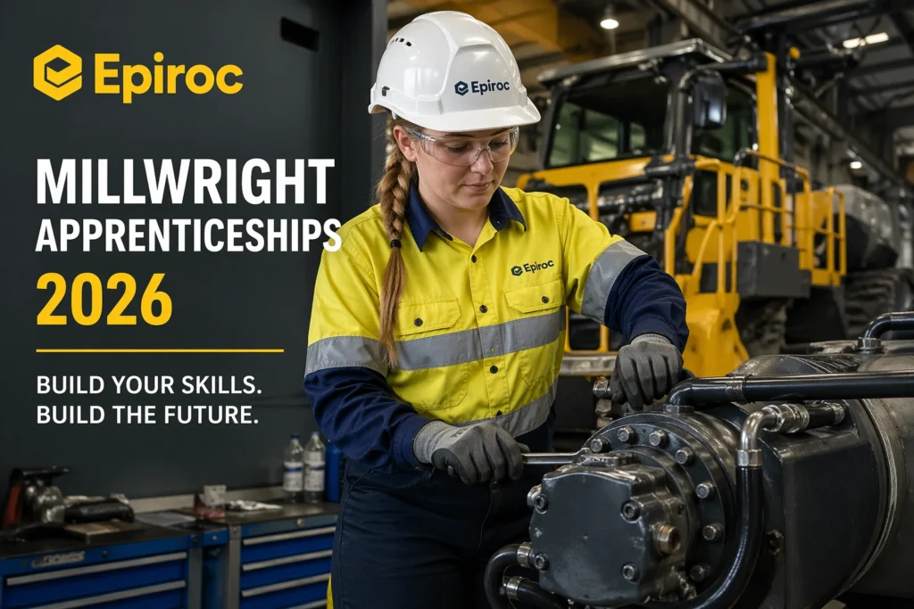 Epiroc Millwright Apprenticeships 2026