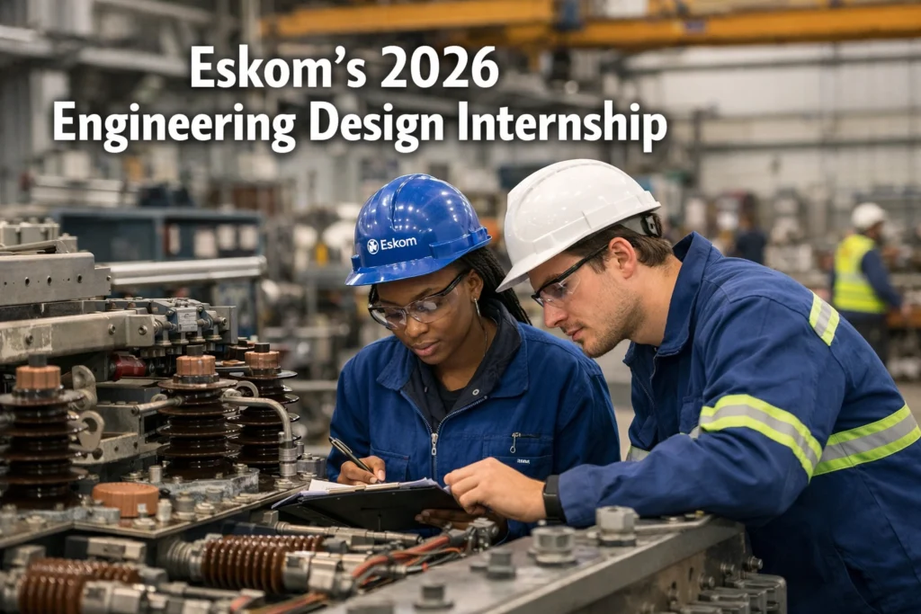 Eskom’s 2026 Engineering Design Internship