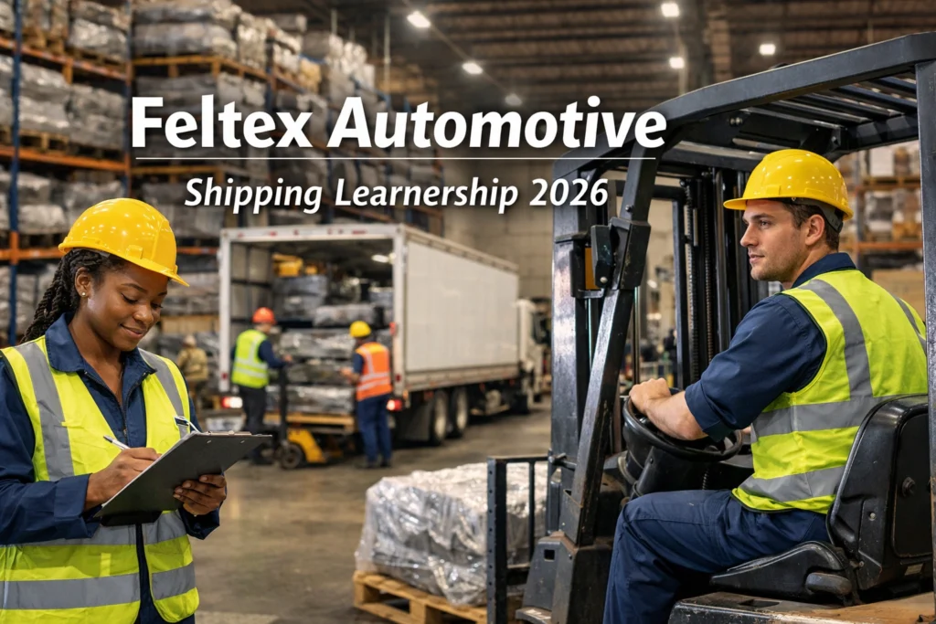 Feltex Automotive Shipping Learnership 2026 Feltex Automotive Shipping Learnership 2026