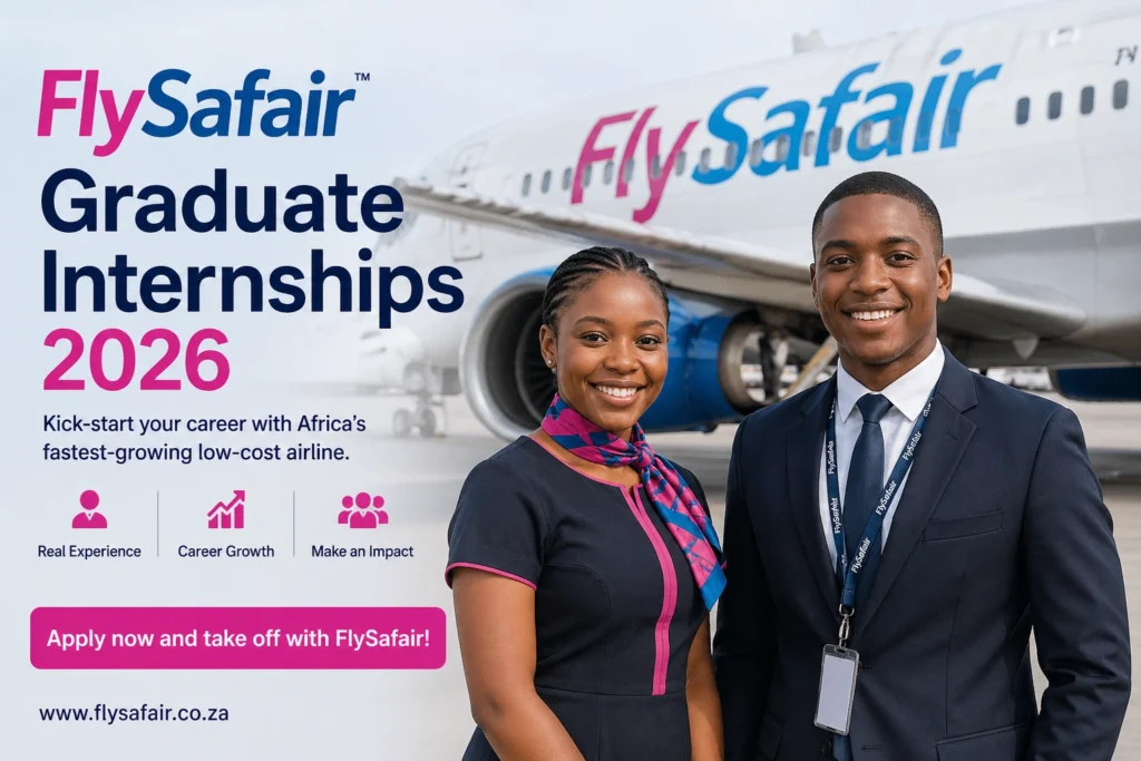 FlySafair Graduate Internships 2026