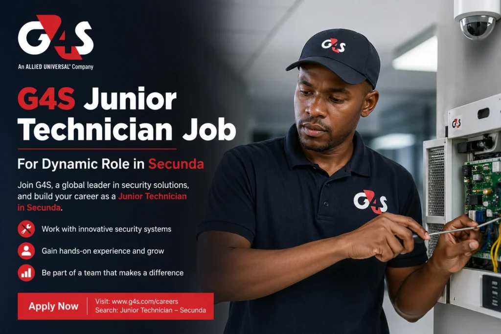 G4S Junior Technician Job