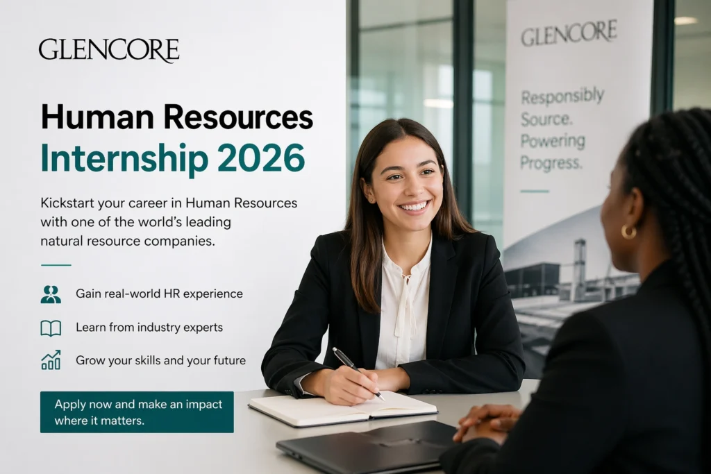 Glencore Human Resources Internship 2026