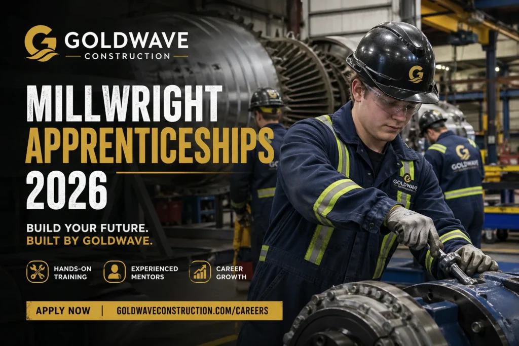 Goldwave Construction Millwright Apprenticeships