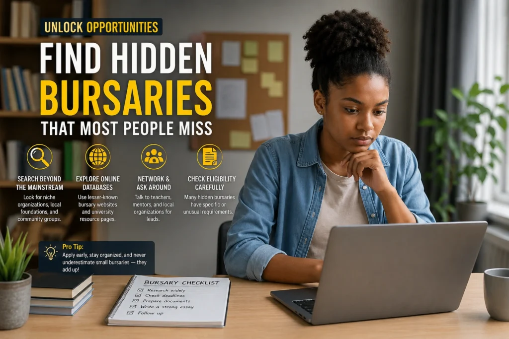How to Find Hidden Bursaries That Nobody Talks About
