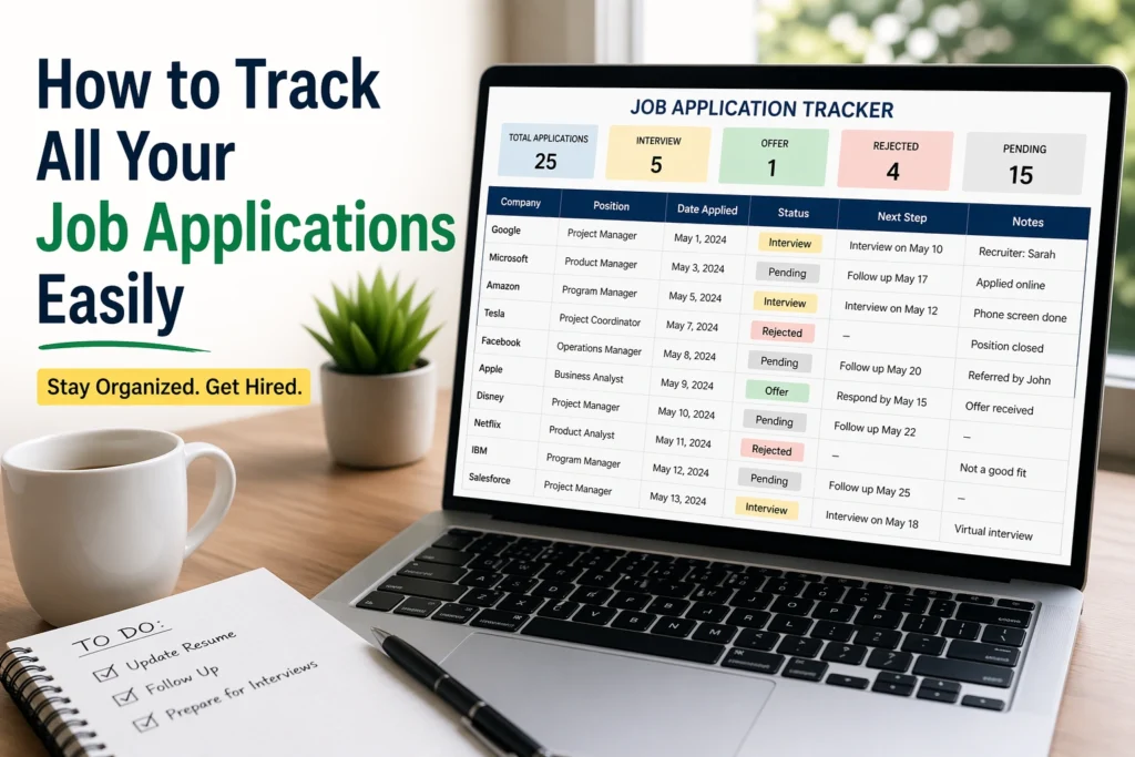 How to Track All Your Job Applications Easily