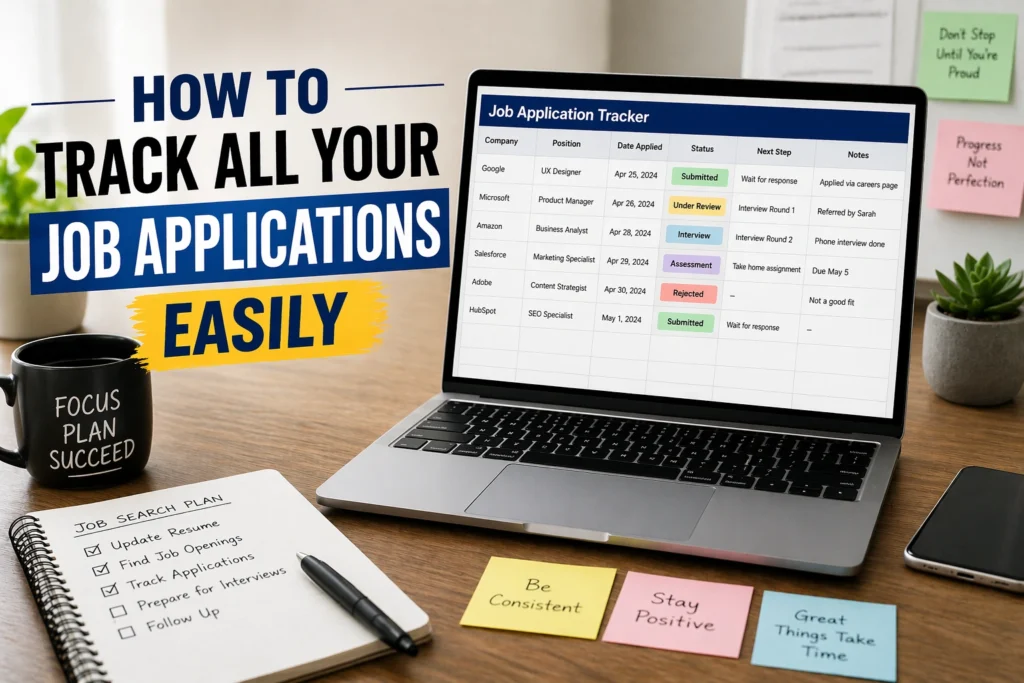 How to Track All Your Job Applications Easily