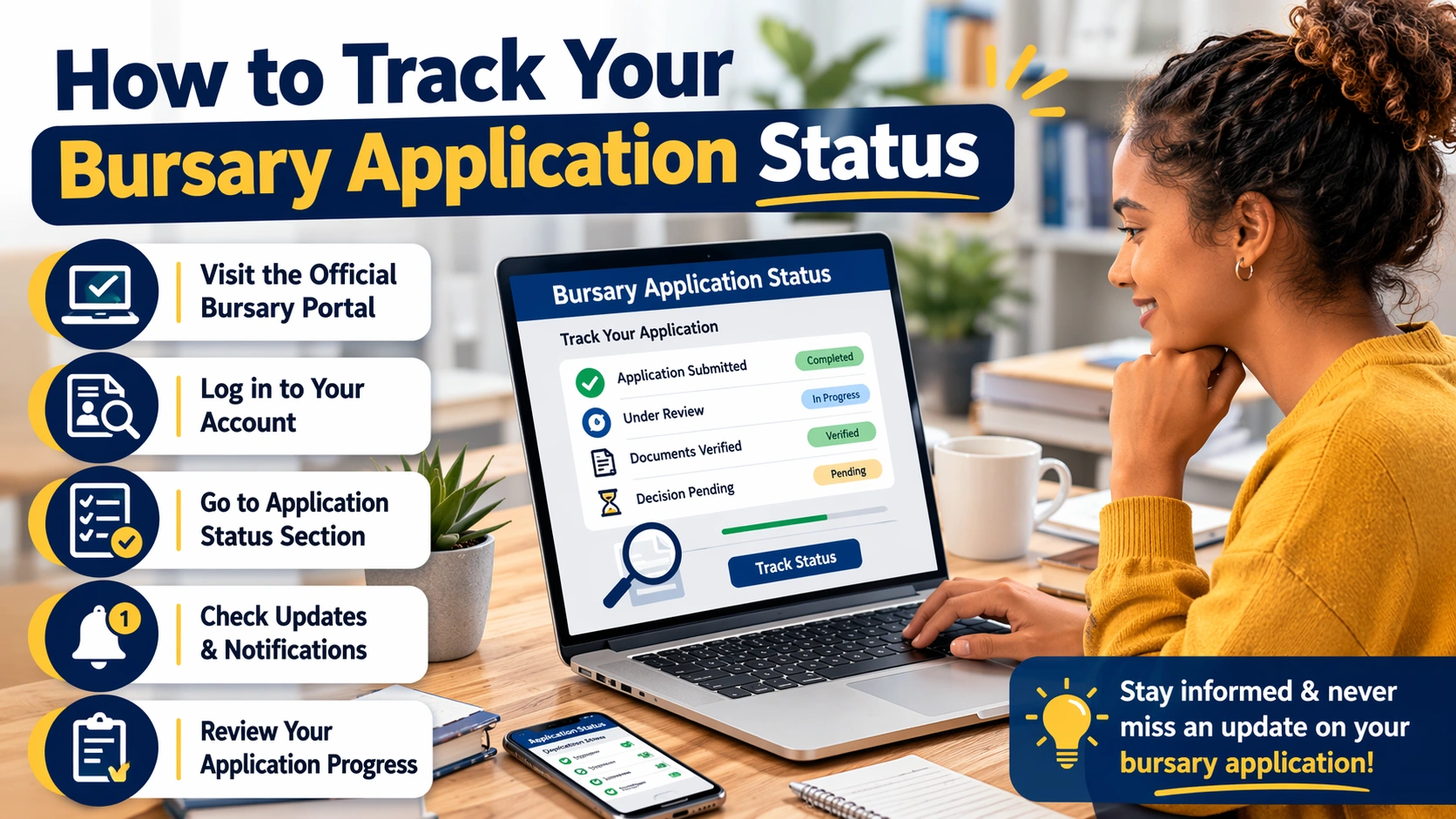 How to Track Your Bursary Application Status