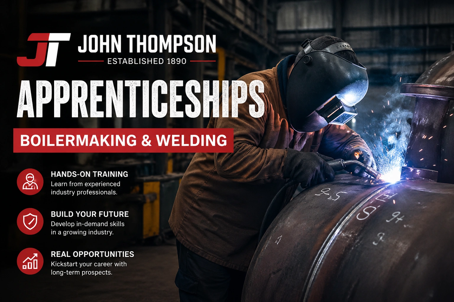 Forge Your Future: John Thompson Apprenticeships 2026 (Boilermaking ...