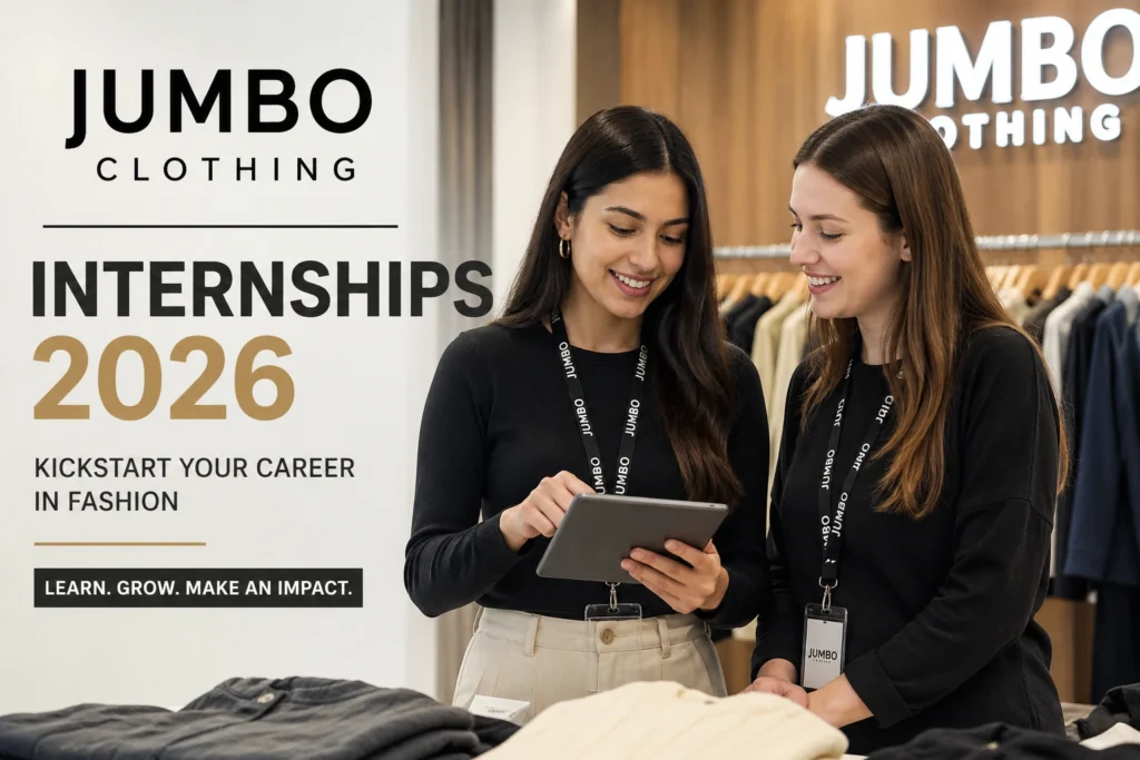 Jumbo Clothing Internships 2026