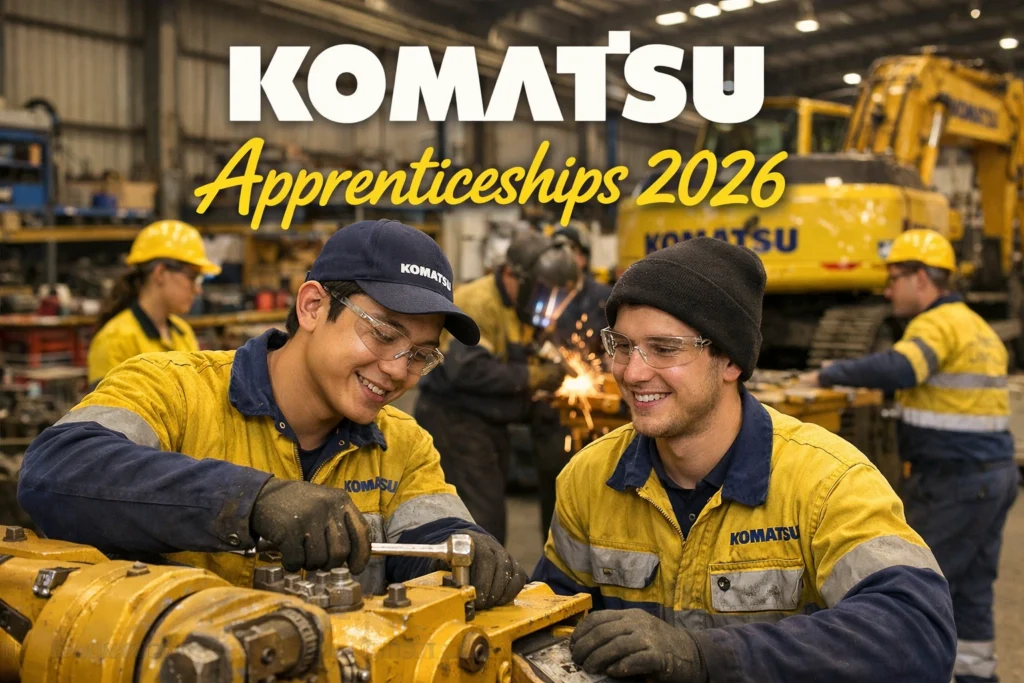 Komatsu Apprenticeships 2026