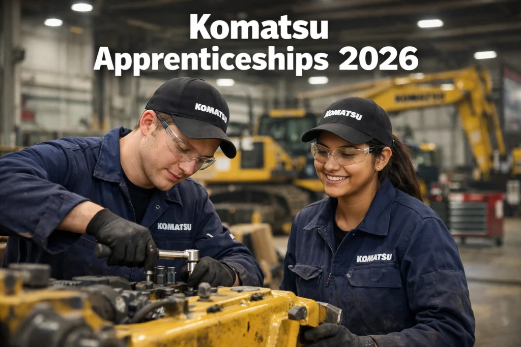 Komatsu Apprenticeships 2026 Komatsu Apprenticeships 2026