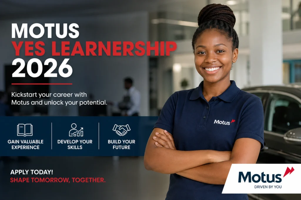 Motus YES Learnership 2026