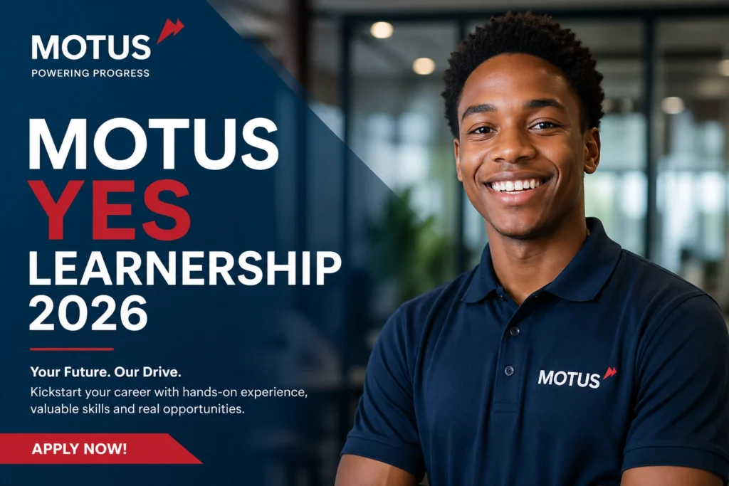 Motus YES Learnership 2026