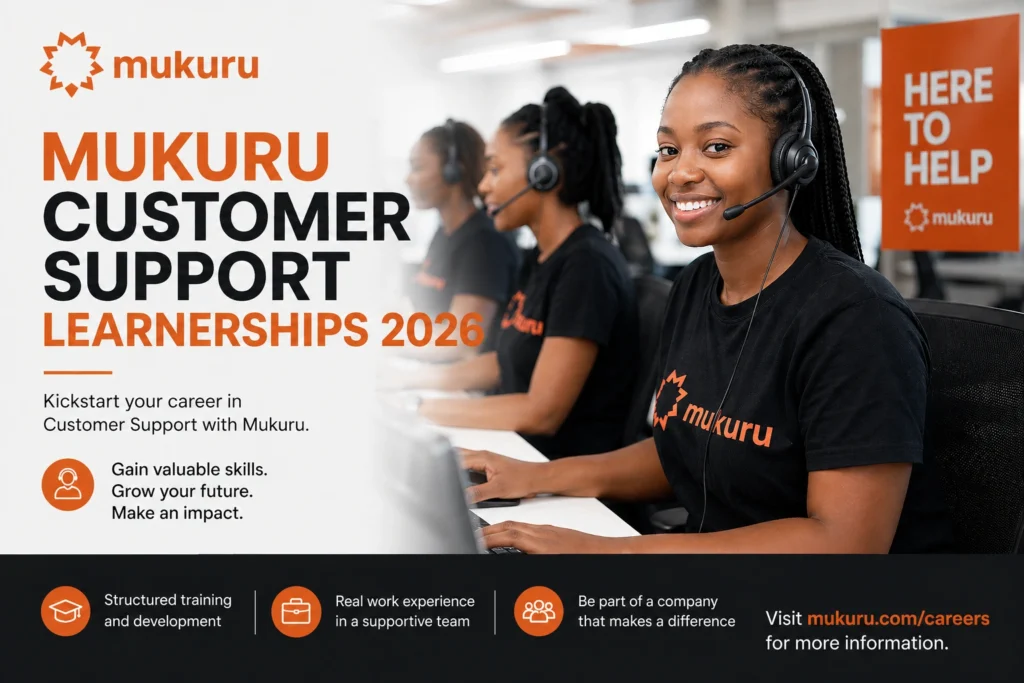 Mukuru Customer Support Learnerships 2026